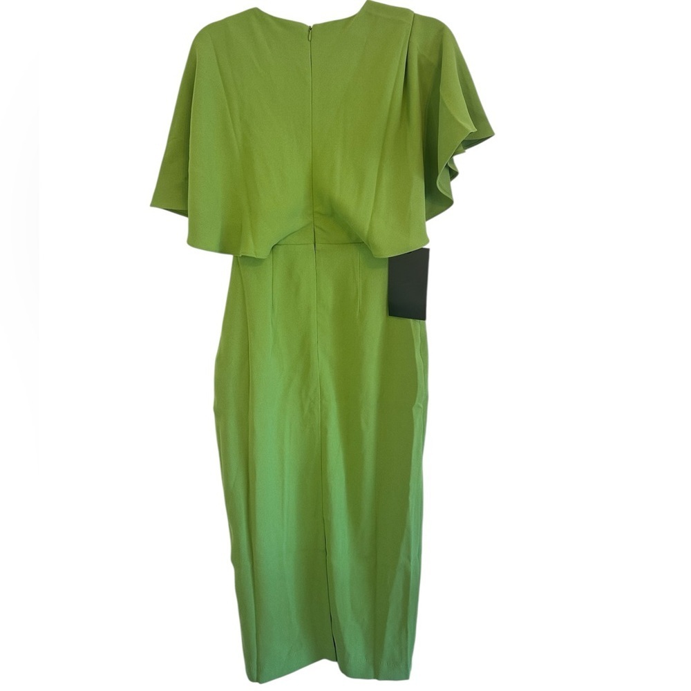 Pomander Place Pistachio Green Cape Lindy Dress Size 2 - Picture 4 of 5